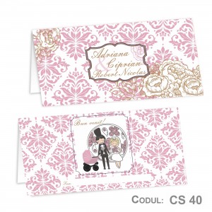 Place Card nunta CS40